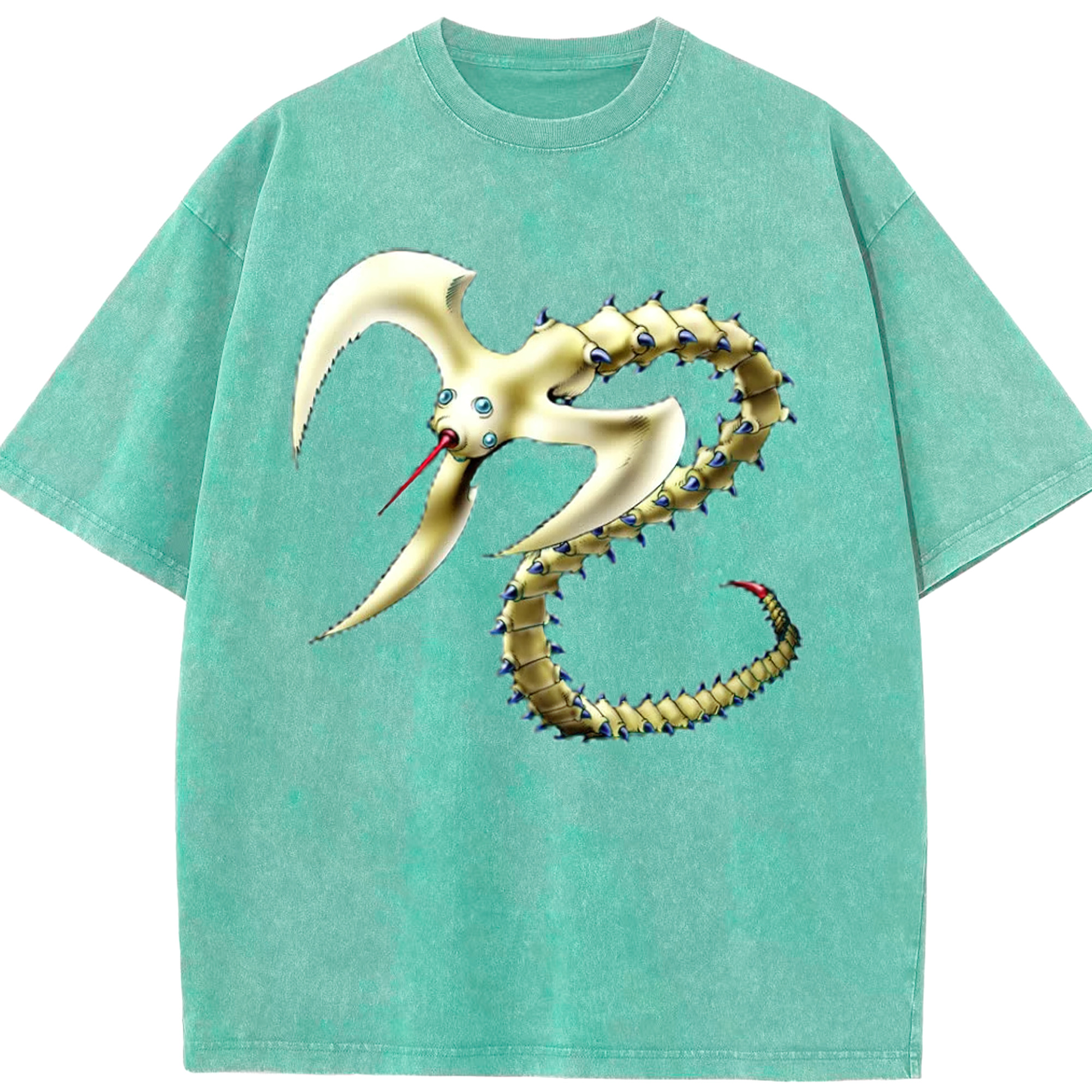 （画像用） 遊☆戯☆王 Yu-Gi-Oh! 綿100% ヴィンテージ風 半袖Tシャツ（フロントプリント）